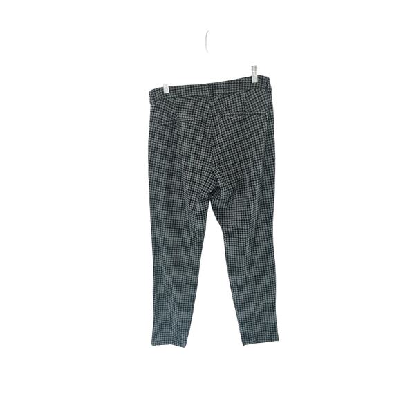 Old Navy Black Houndstooth Office Career Work Pixie Skinny Pants Size‎ 10 - Picture 7 of 11
